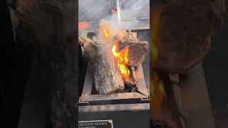 How to use a Brasero brasero openfiregrill openfirecooking vaquero oldcountrybbqpits txbbq [upl. by Adlecirg8]