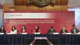 2da Sesión Ordinaria del Sistema Nacional de Educación Media Superior en Aguascalientes [upl. by Lorimer426]