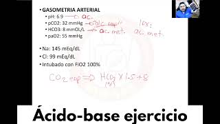 📎Ejercicios de interpretación gasométrica ácidobase🤓 [upl. by Niamert918]