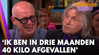 Johan vertelt in drie maanden tijd veertig kilo te zijn afgevallen René weet niet wat hij hoort [upl. by Doownil]