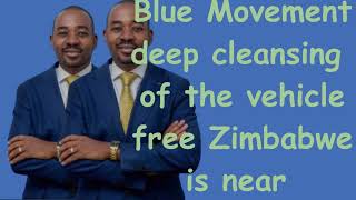 Blue Movement now spread everywhere deep cleansing on with Mr Chamisa nelsonchamisa [upl. by Netniuq]