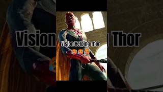 Vision Proves Worthiness  Lifts Thors Hammer  Avengers Age of Ultron marvelmovieclips shorts [upl. by Spindell]