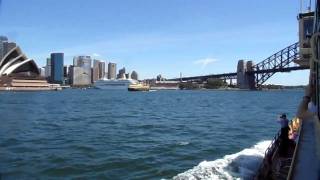 Cremorne Point to Circular Quay by ferry [upl. by Grosz]