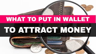 What to Put in Your Wallet to Attract Money  Feng Shui Tips [upl. by Iver552]