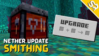 Smithing Table  Minecraft 116 Nether Update Filipino [upl. by Enegue]