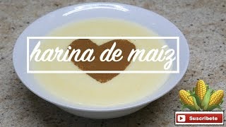 COMO HACER HARINA DE MAIZHARINA DE MAIZ RECIPE [upl. by Bedad]