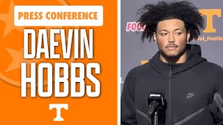 Tennessee Footballs Daevin Hobbs previews Mississippi State I Volquest I GBO [upl. by Annavahs271]