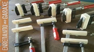 Solución sargentos de carpintería baratos Fix cheap woodworking clamps [upl. by Asirrak]