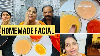 skin whitening homemade facialUPPUMMULAKUMLITE [upl. by Etterual]