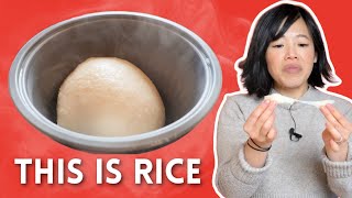 My Mochi Maker Makes Rice Magically Puff  Homemade Kirimochi [upl. by Noslen630]