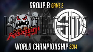 TPA vs TSM Worlds Highlights Game 2  LoL S4 World Championship Taipei Assassins vs Team Solomid [upl. by Llenrahc]