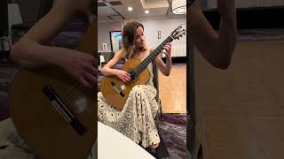 Ana Vidovic plays Jim Redgate’s exquisite quotGuitar 500” a beautiful Cedar double top [upl. by Petr]