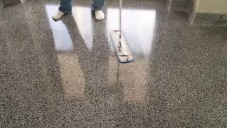 How to apply High Gloss Sealer to Tarrazzo Floor [upl. by Aicittel653]