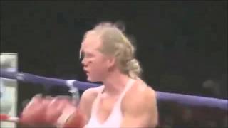 Anne Sophie Mathis KOs Holly Holm [upl. by Anselmo]