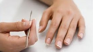 HOW TO Prep Your Natural Nails Before Acrylics ♥ [upl. by Martino617]