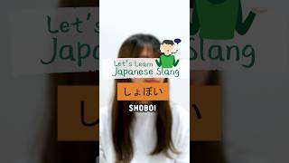 Japanese Slang Shoboi [upl. by Allisirp]