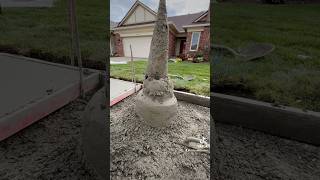 Concrete art work construction concrete art satisfying gonewrong prank [upl. by Shelagh]