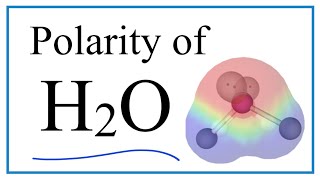 Polarity of Water Molecule Explained [upl. by Nazler]