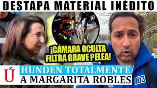 IMÁGENES INÉDITAS IKER JIMÉNEZ deja PÁLIDA a Margarita Robles QUE LA LÍA en PARKING de VALENCIA DANA [upl. by Akirehc]