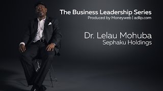 Moneyweb Business Leadership Episode 8  Dr Lelau Mohuba [upl. by Einyaj]