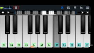 Lajayera Eklai Kina Easy Piano Tutorial [upl. by Hughie]