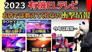 【有機ELテレビ 2023 おすすめ】今年のモデルは「ある事」を知らないと後悔します【ソニー パナソニック レグザ シャープ LG】 [upl. by Berneta]