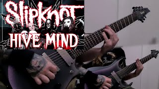 SLIPKNOT  Hive Mind  ENDING GUITAR COVER  TABS New Song 2022 [upl. by Eiramrebma279]