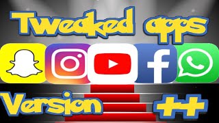 How to download tweaked apps  version YouTube  Instagram  Facebook  Snapchat  Spotify [upl. by Beatrice177]