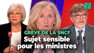 SNCF  Toucher au droit de grève  Le gouvernement gêné aux entournures [upl. by Ilke]