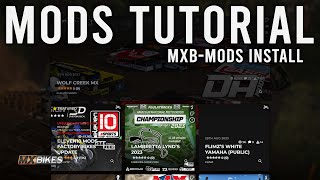 MX Bikes Tutorials How to Install Mods from MXBModscom [upl. by Sylvanus]