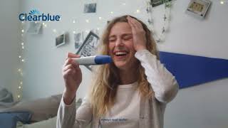 Clearblue® Digital Ultra Early Pregnancy Test gives results you can trust for United Kingdom only [upl. by Birdie]