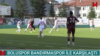 BOLUSPOR BANDIRMASPOR İLE KARŞILAŞTI [upl. by Aidnis]