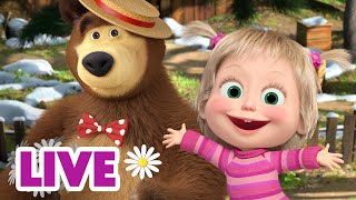 🔴 LIVE Mascha und der Bär 🌷 Der Frühling steht vor der Tür 📺 Zeichentrickfilme für Kinder [upl. by Clerc231]