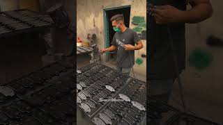 How Workers Assemble Brake Shoes handmade brakeshoes howitsmade [upl. by Ettenwad]