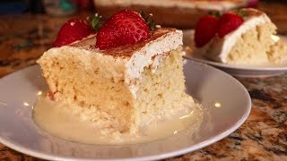 Easy and Delicious Tres Leches Cake [upl. by Tloh413]