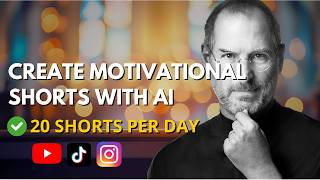 Create Viral Motivational Shorts Using AI ChatGPT  Descript [upl. by Manara]