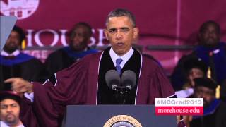 President Barack Obama Delivers Morehouse Commencement Address [upl. by Niliram]