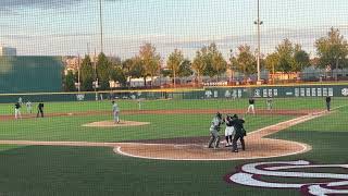 Blake Jackson Hit By Pitch ⬇️5  Air Force Falcons vs South Carolina Gamecocks 10262024 [upl. by Neeruam103]