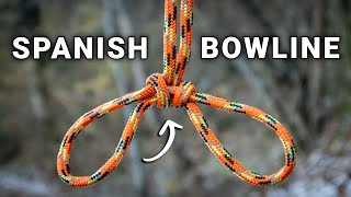 How to tie the Spanish Bowline Knot Quick Version [upl. by Oir562]