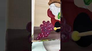 How to paint EASY grapes for Thanksgiving 🎨🍇 easypainting paintingtips tipsandtricks tutorials [upl. by Tsenrae]