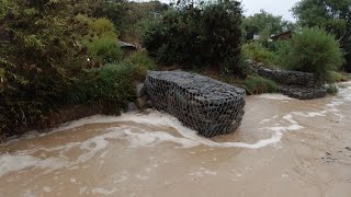 River Training using Gabion Groynes the Permaculture Way [upl. by Atalanti]