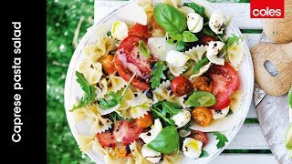 Caprese pasta salad [upl. by Leahcimluap]