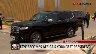 SENEGAL FAYE BECOMES AFRICAS YOUNGEST PRESIDENT [upl. by Yauq]