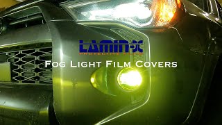 LaminX fog light film cover install on Toyota 4Runner  Discount in description [upl. by Eaves450]