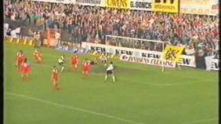 19931994 Lokeren  Eendracht Aalst eindronde [upl. by Ahsrat]