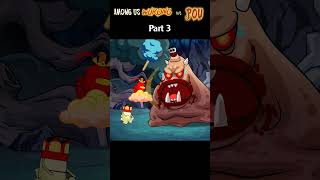 Among Us vs Pou Part 3 Wukong Unleashes Magic Staff on Pou shorts amongus [upl. by Ahsiekel2]