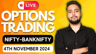 LIVE TRADING NIFTY OPTIONS  04112024  NIFTY LIVE  BANKNIFTY LIVE  nifty50 livetrading [upl. by Kcirdahc]