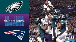 Eagles vs Patriots  Super Bowl LII Game Highlights [upl. by Onia]