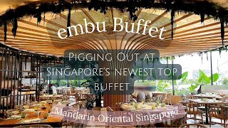 embu  Feasting at Singapores newest iconic buffet  Mandarin Oriental Singapore [upl. by Bren223]