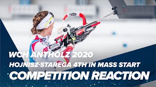 Antholz 2020 HojniszStarega 4th in Mass Start [upl. by Cantlon]